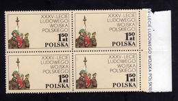 POLONIA POLAND POLSKA 1978 PEOPLE'S ARMY POLISH UNIT UN MIDDLE EST EMERGENCY FORCE 1.50z MNH - Carnets