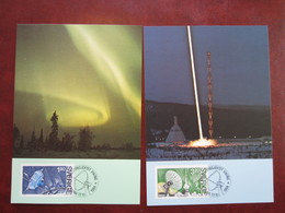 Maximum Cards Sweden 1984 The Viking Satellite Projekt  (Complete Set) (Maxi 1 - 6 ) - Cartes-maximum (CM)