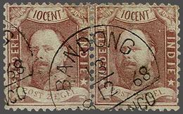 Netherlands Indies Half Round Franco Cancellation - Other & Unclassified