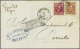 Netherlands Indies Half Round Franco Cancellation - Otros & Sin Clasificación