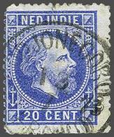 Netherlands Indies Half Round Franco Cancellation - Other & Unclassified