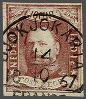 Netherlands Indies Half Round Franco Cancellation - Other & Unclassified