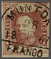 Netherlands Indies Half Round Franco Cancellation - Other & Unclassified