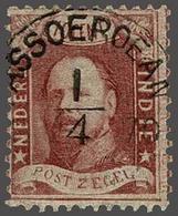 Netherlands Indies Half Round Franco Cancellation - Other & Unclassified