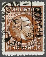 Netherlands Indies Half Round Franco Cancellation - Other & Unclassified