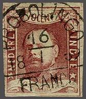 Netherlands Indies Half Round Franco Cancellation - Other & Unclassified