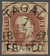 Netherlands Indies Half Round Franco Cancellation - Sonstige & Ohne Zuordnung