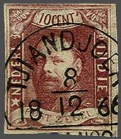 Netherlands Indies Half Round Franco Cancellation - Other & Unclassified