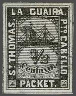 Curaçao Private Ship Letter Stamps La Guaira - Otros & Sin Clasificación