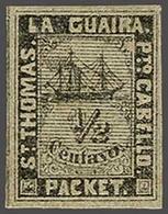 Curaçao Private Ship Letter Stamps La Guaira - Autres & Non Classés