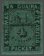 Curaçao Private Ship Letter Stamps La Guaira - Altri & Non Classificati