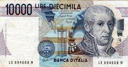 Billet De L’Italie De 10.000 Lire Le 3 Septembre 1984 En T T B + - Signature Cam - 100000 Liras