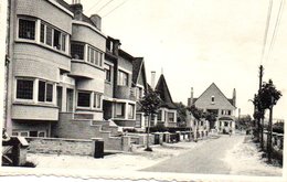 Coxyde S/mer Rue De La Belle Vue Carte Festonnée Circulé En 1957 - Oostduinkerke