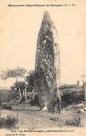 Quintin          22     La Roche Longue. Menhir   1    (voir Scan) - Quintin