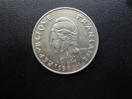 POLYNÉSIE FRANÇAISE : 20 FRANCS   1984     KM 9       SUP - Polinesia Francesa