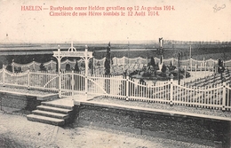 Rustplaats Onzer Helden Gevallen Op 12 Aug 1914 Halen - Halen