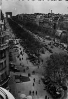 PARIS CPSM 75 Avenue Champs Elysées Carte Animée Voiture Ancienne Ed Guy Marcophilie Daguin Flamme - Champs-Elysées