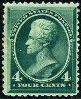 US #211  Mint Hinged 4c Hamilton  From 1883 - Neufs