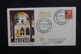 ALGÉRIE - Enveloppe FDC En 1957 - Le Bardot - L 38268 - FDC