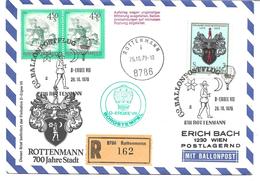 1671y: Heimatbeleg 8786 Rottenmann, Einschreiben 1979 - Rottenmann