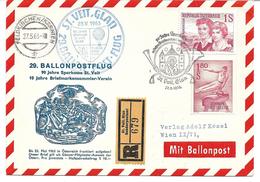 1671c: Heimatbeleg 90 Jahre Sparkasse St. Veit, St. Veit An Der Glan/ Feldkirchen, Reko Aus 1963 - St. Veit An Der Glan