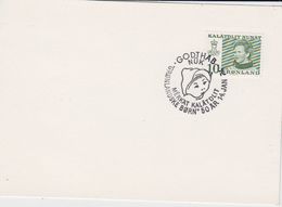 Greenland 1974 Ca 50Y Gronlandske Born 14 Jan 74 On Card (44102) - Brieven En Documenten