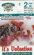 JORDAN - Happy Valentine, Tirage 150000, 03/02, Sample No Chip And No CN - Jordania