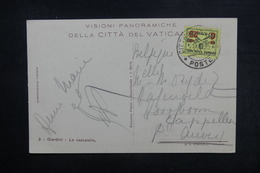 VATICAN - Affranchissement Plaisant Sur Carte Postale Pour La Belgique - L 38376 - Covers & Documents