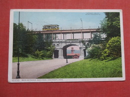 -  Trolley-- Main Entrance  Eden Park  Ohio > Cincinnati  Ref 3536 - Cincinnati