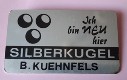 Billiards Silber Kugel Germany Badge - Billard