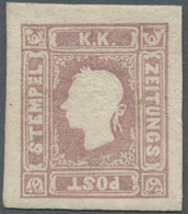 Österreich: 1858/1859, (1.05 Kreuzer Bzw. Soldi) Lila, Type II, Ungebraucht Mit Originalgummi Und Ge - Nuevos