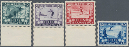 Österreich: 1933, Jugendwohlfahrt: FIS-Wettkämpfe In Innsbruck, Kompletter Postfrischer Satz, 3 Wert - Unused Stamps