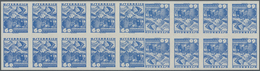 Österreich: 1934, 60 G Volkstrachten Ungezähnt Im Waagerechten 18er-Block, Bestehend Aus Zehner- Und - Unused Stamps