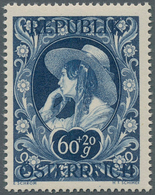 Österreich: 1947, 60 Gr. + 20 Gr. "Kunstausstellung", 18 (meist) Verschiedene Farbproben In Linienzä - Unused Stamps