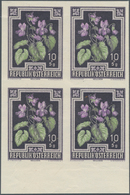 Österreich: 1948. Tuberkulosebekämpfung 10+5 Gr, Als Postfrisches, UNGEZÄHNTES Unterrandstück. FA Tu - Unused Stamps