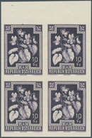 Österreich: 1948. Tuberkulosebekämpfung (Wert Zu 10+5 Gr) "Duftveilchen", Mit Der Abart "Nur Stichti - Unused Stamps