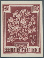 Österreich: 1948, 60 G Alpenrose Für Den Anti-Tuberkulose-Fonds, Nur Stichtiefdruck Ungezähnt Ohne D - Unused Stamps