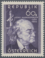 Österreich: 1950, 60 Gr. "Josef Madensperger", Nicht Verausgabte Marke Mit Falscher Jahreszahl "1767 - Nuevos