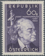 Österreich: 1950, 60 G Madersperger Mit Falschem Geburtsjahr "1767", Postfrisches Luxusstück Dieser - Unused Stamps