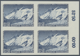 Österreich: 1957. Österreichische Himalaya-Karakorum-Expedition, Mit Der Abart "Ungezähnt" Im Postfr - Ungebraucht