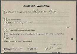 Österreich: 1991, KLEINWALSERTAL: 3 X 50 S Freimarke "Schönes Österreich", Entwertet Mit Poststempel - Ungebraucht