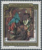 Österreich: 1985, 3,50 S Defregger Mit Kopfstehend Und Markant Verschobenem Druck Der Hintergrundfar - Ongebruikt