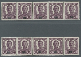 Österreichisch-Ungarische Feldpost - Rumänien: 1918, Karl I, 90 Heller Mit Aufdruck BANI, Zwei Waage - Other & Unclassified