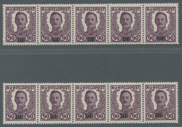 Österreichisch-Ungarische Feldpost - Rumänien: 1918, Karl I, 90 Heller Mit Aufdruck BANI, Zwei Waage - Altri & Non Classificati