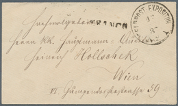 Österreich - Militärpost / Feldpost: 1887 (13.12.), Portofreier Feldpostbrief Mit Einzeiler 'FRANCO' - Altri & Non Classificati