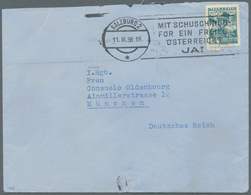 Österreich - Werbestempel: 1938 (11.3.), Briefumschlag Mit Trachten 24 Gr. Mit Wahlwerbe-Maschinenst - Machines à Affranchir (EMA)