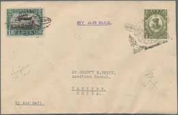 China - Flugpost: 1929, First Flight SHANGHAI-NANKING, Nice Cover With Special Postmark And Nangking - Altri & Non Classificati