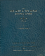 Indien: 1854-55, L.E.Dawson. The One Anna & Two Annas Stamps Of India. 1948. The Bibliophile Classic - 1854 Britse Indische Compagnie