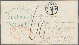 Niederländisch-Indien: 1868, Entire Letter From Batavia To La Haye In The Netherlands, On The Fronts - Nederlands-Indië