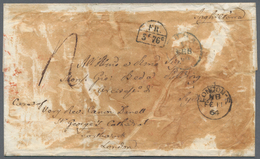 Australien - Besonderheiten: 1864, Single-rate Unpaid Letter From Rome To The Archbishop Of Sydney, - Otros & Sin Clasificación